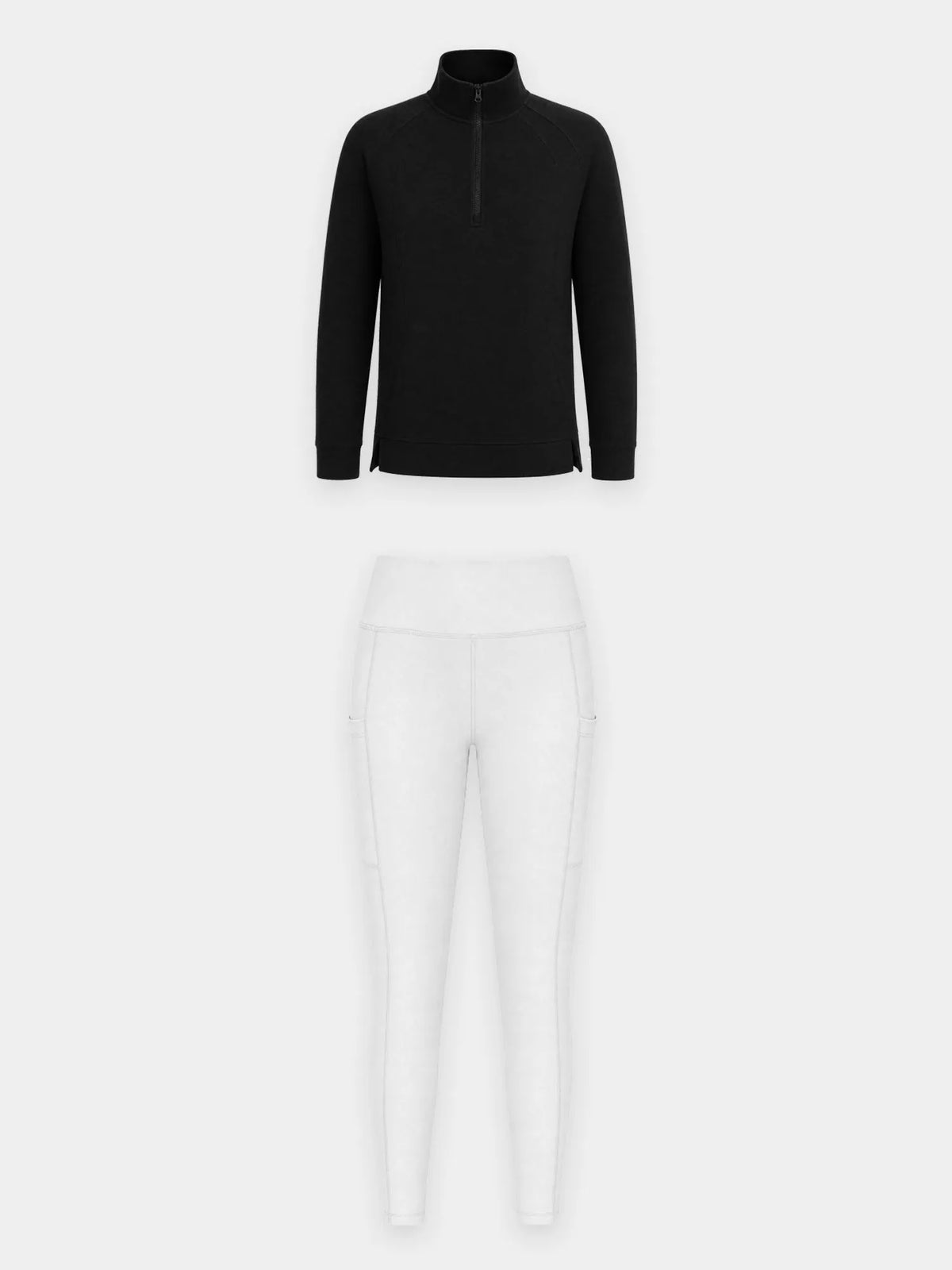 Anthracite Pullover + Star White Legging