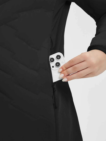 White Base + Estate Blue Pants + Black Jacket