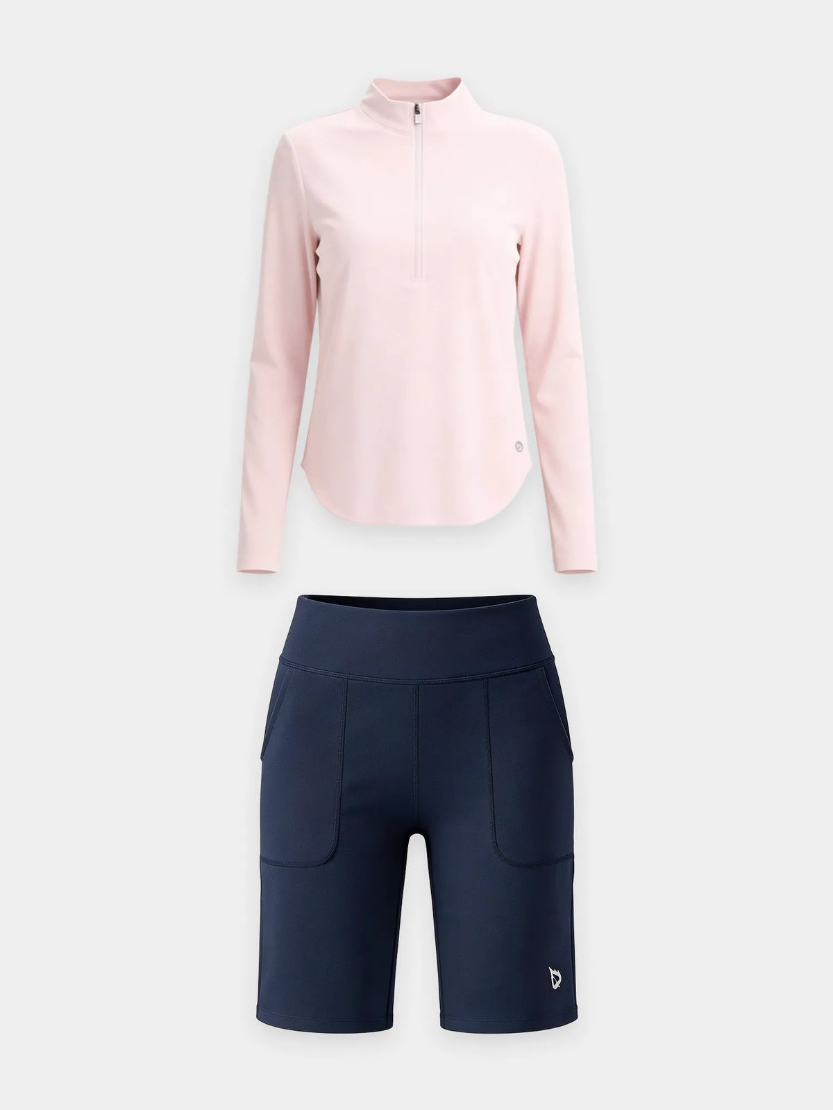 Pink Jacket + Navy Short