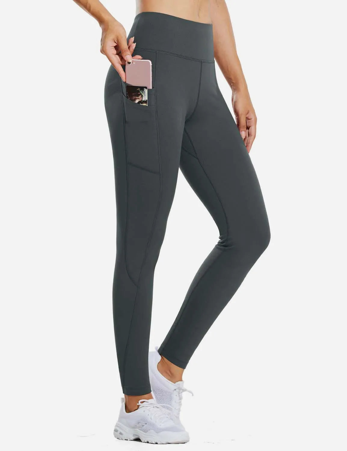 White Base + Black Legging + Green Vest