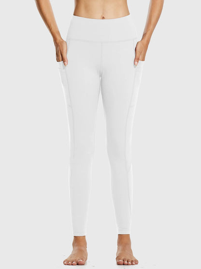 White Base + Black Legging + Green Vest