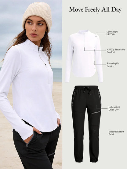 White Shirt + Black Pant