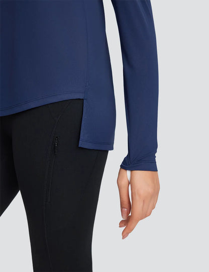 A Loose Crew Neck Long Sleeve T Shirt