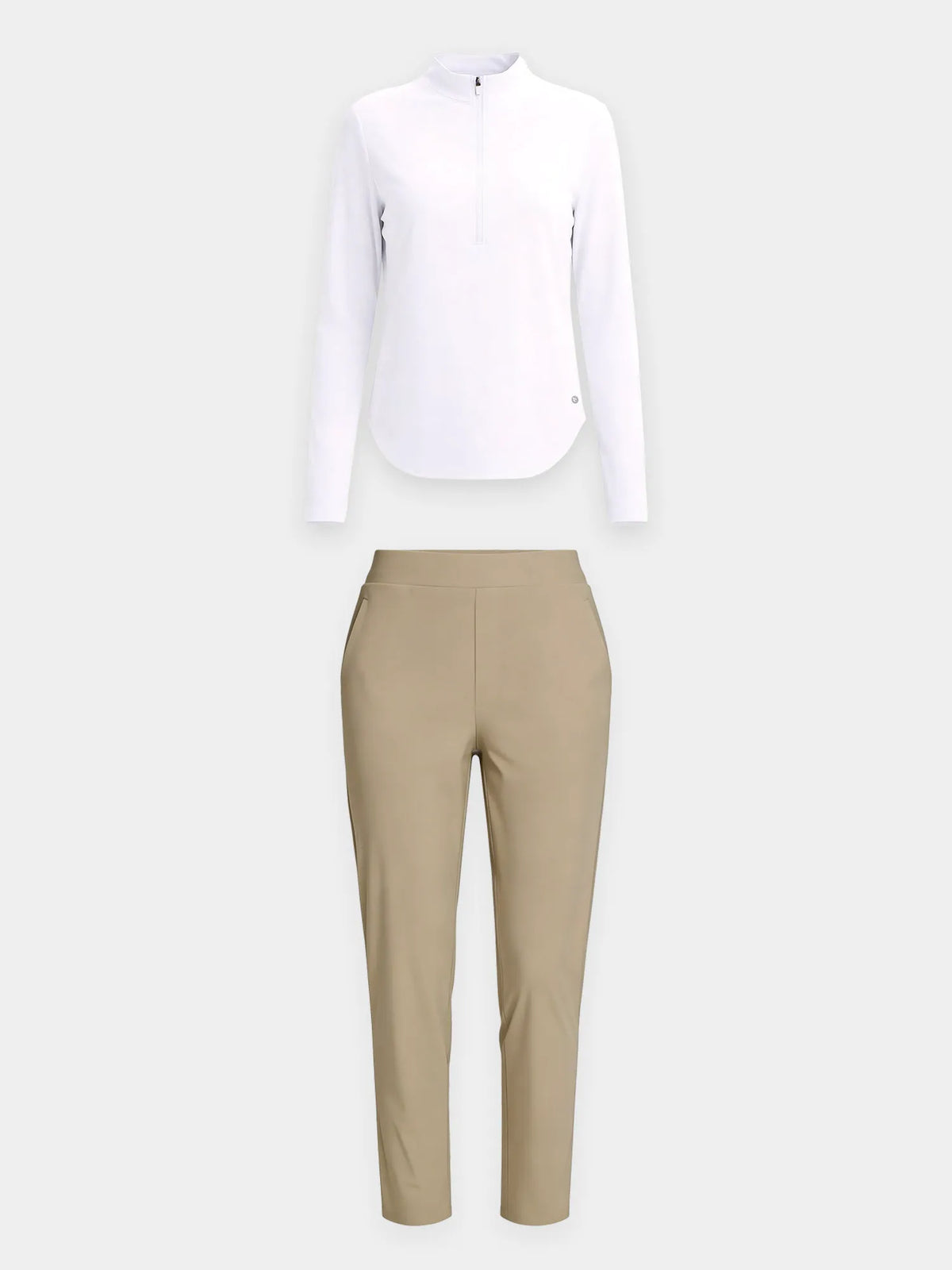 Estate Blue Shirt + Light Gray Pant