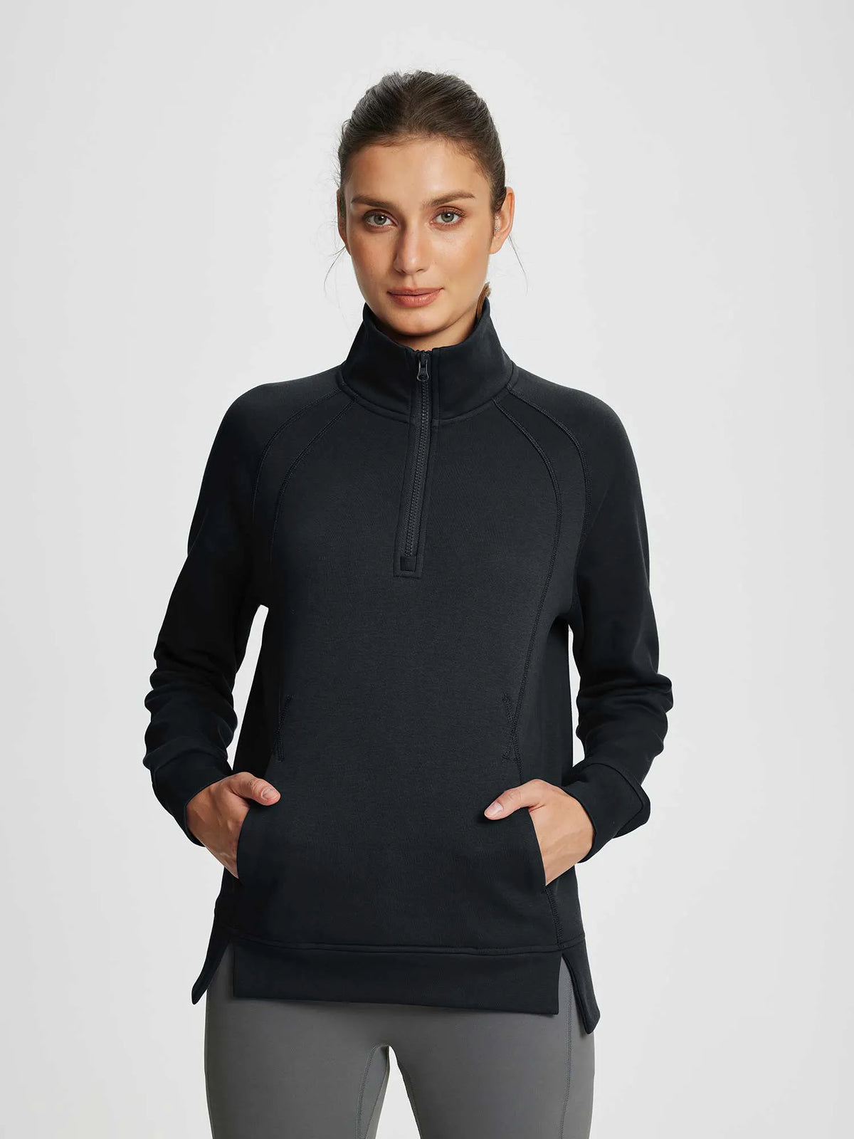 Anthracite Pullover + Star White Legging