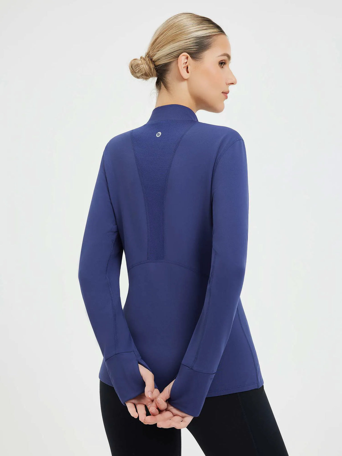 Navy Blue Base + Light Grey Legging + Wine Red Vest