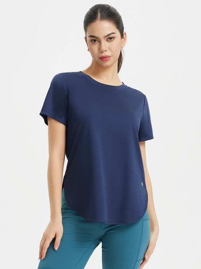 Navy Shirt + Black Pant