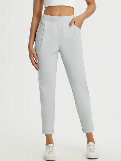 Estate Blue Shirt + Light Gray Pants