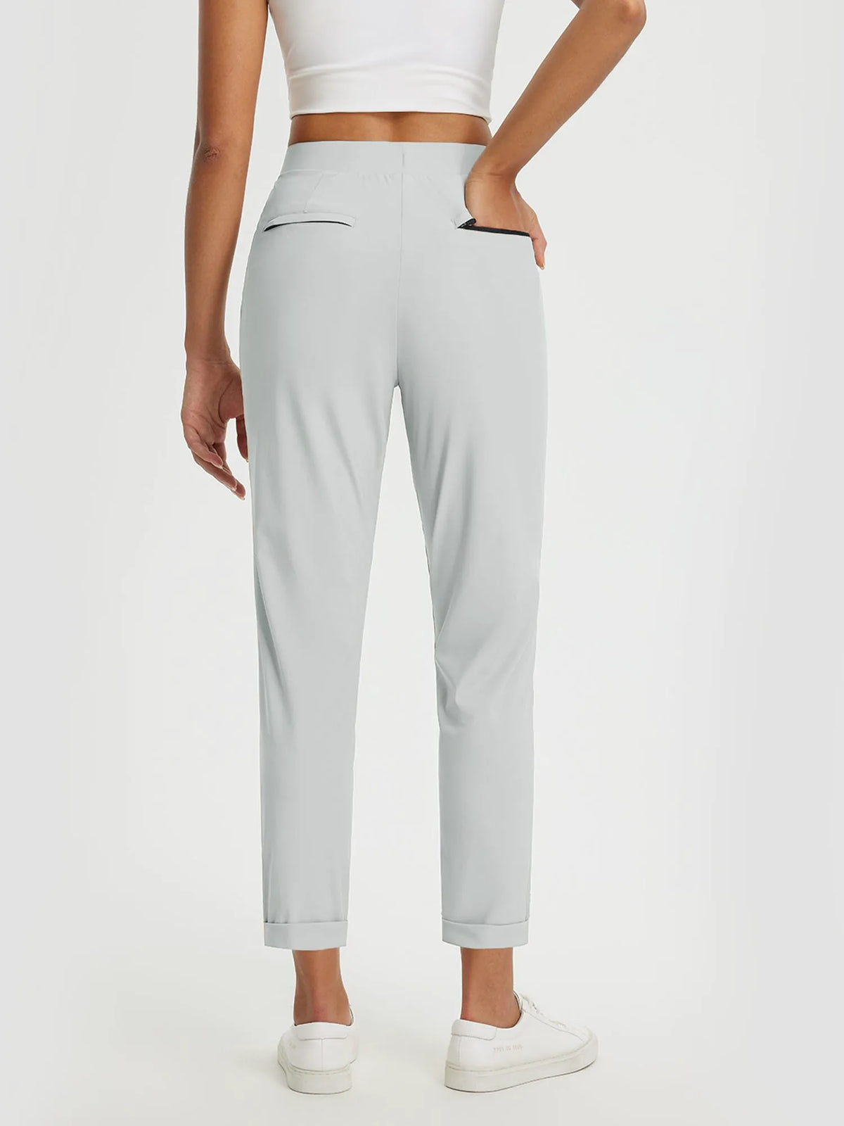 Estate Blue Shirt + Light Gray Pants