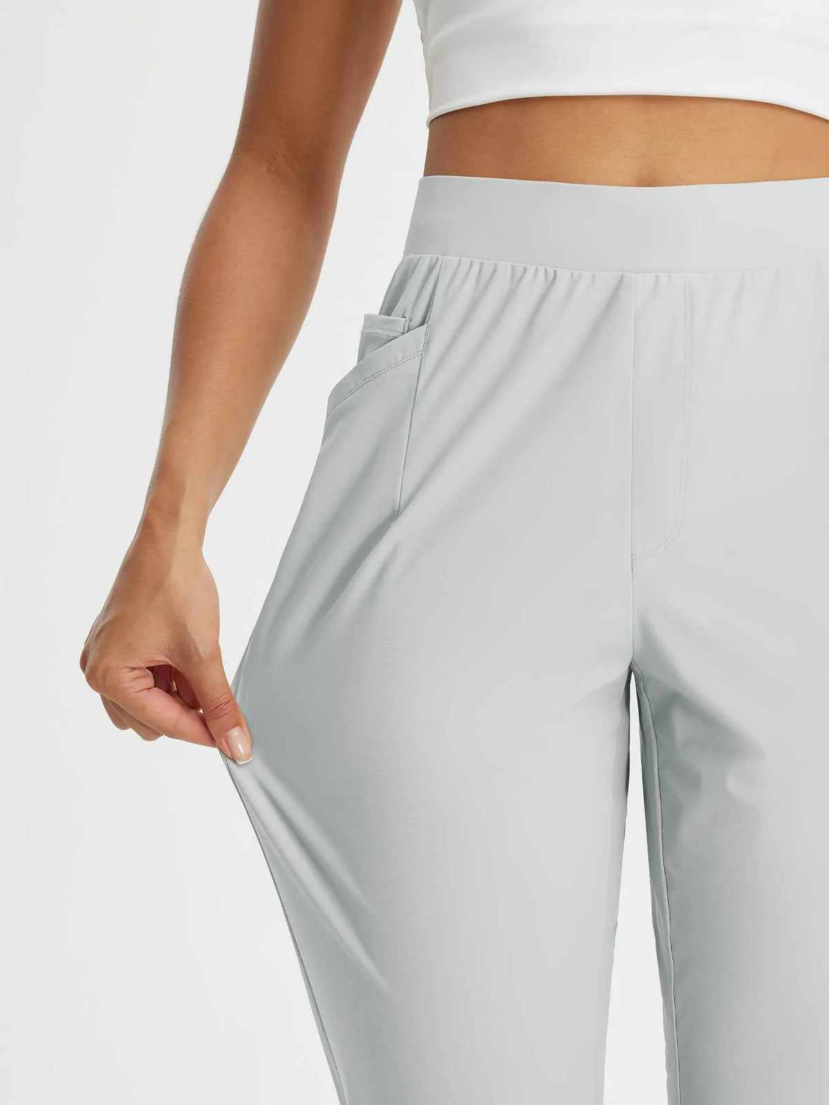 Estate Blue Shirt + Light Gray Pants