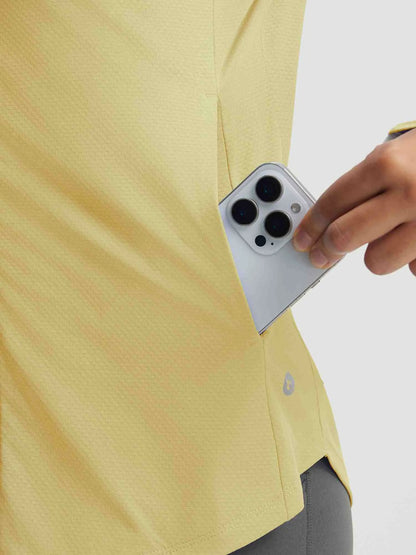 White Shirt + Khaki Pant + Yellow Jacket