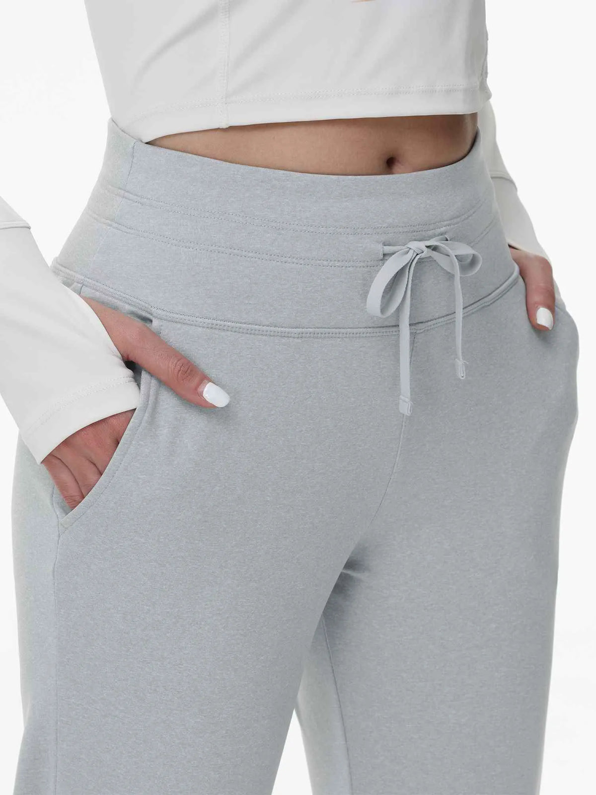 Anthracite Pullover + Heather Light Gray Joggers