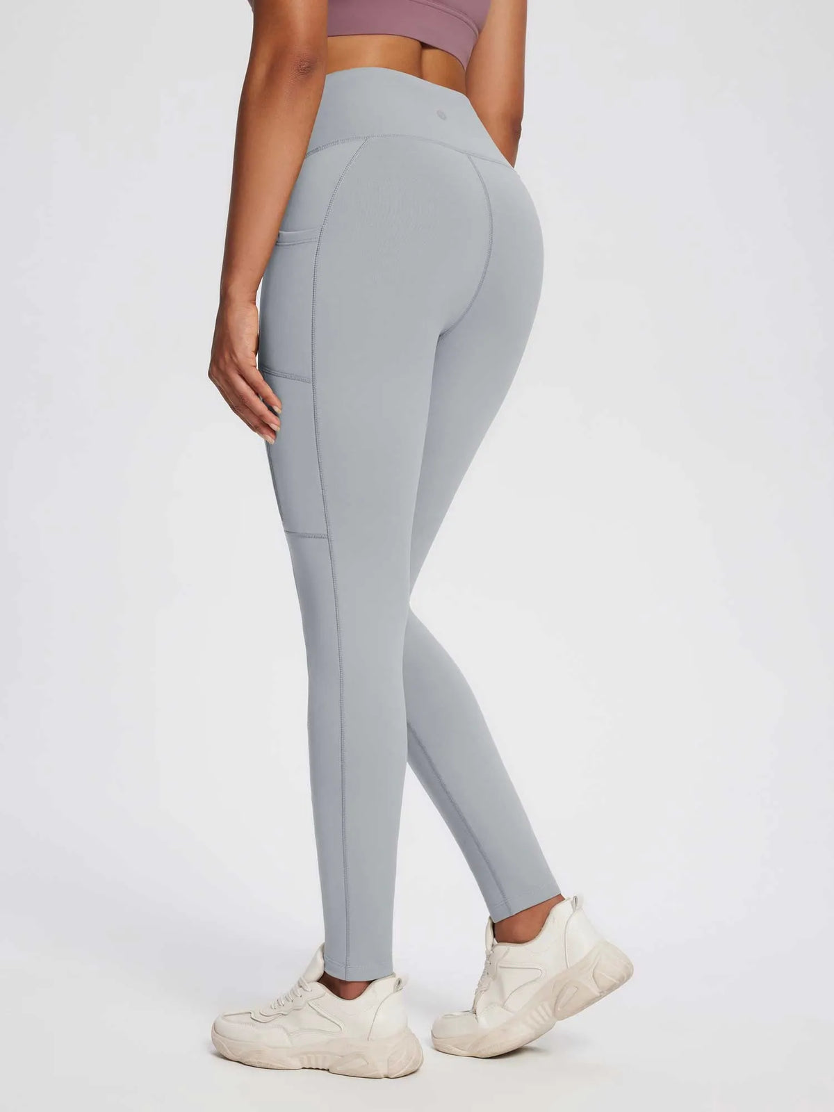 Navy Blue Base + Light Grey Legging + Wine Red Vest