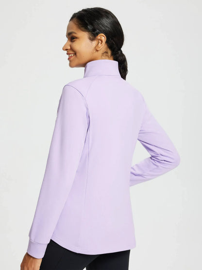 White Base + Light Purple Jacket + Black Pants